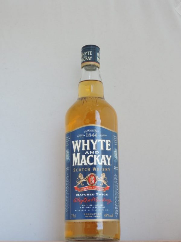 whyte and mackay old bottle