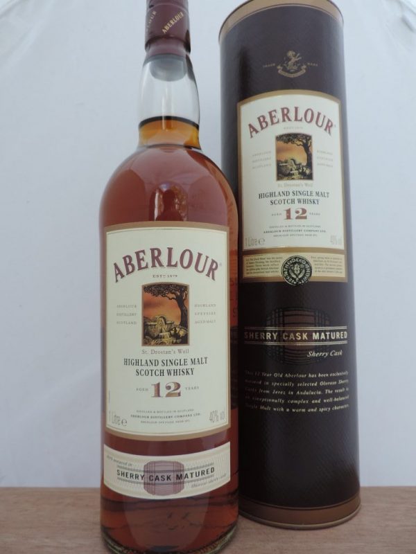 aberlour 12 years sherry cask liter