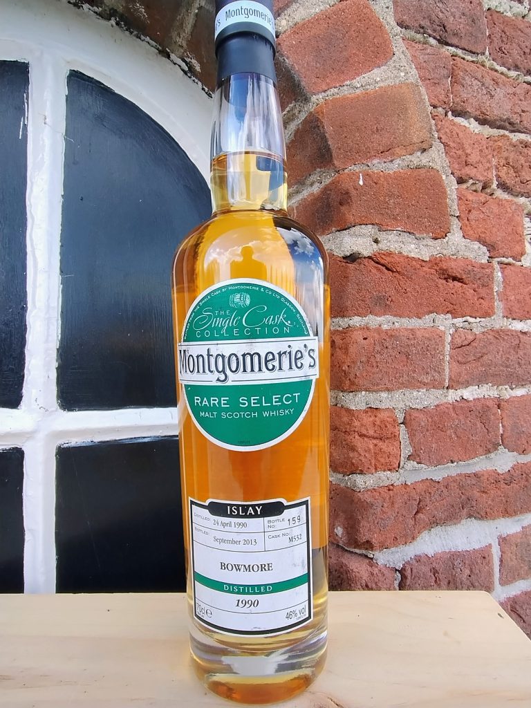 bowmore-1990-montgomerie's Bowmore 1990 rel.'13 Montgomerie's - Afbeelding 1